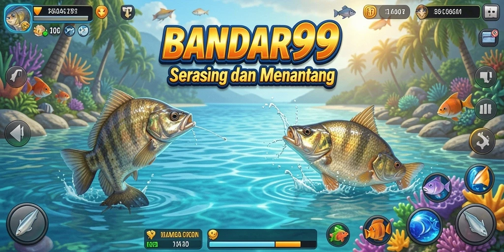 Tangkapan ikan yang memukau dalam gameplay BANDAR99.