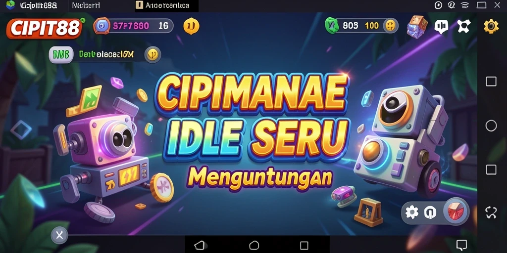 Tampilan gameplay Idle yang menarik di CIPIT88.