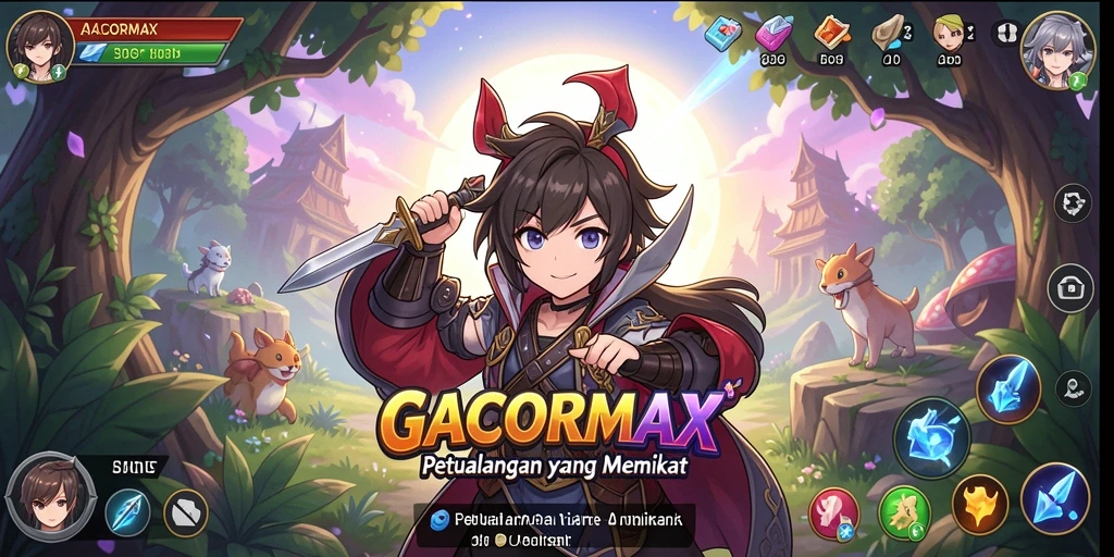 Gameplay seru di dunia Anime GACORMAX.