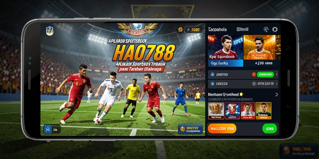 Screenshot gameplay HAO788 menampilkan antarmuka taruhan olahraga yang menarik.
