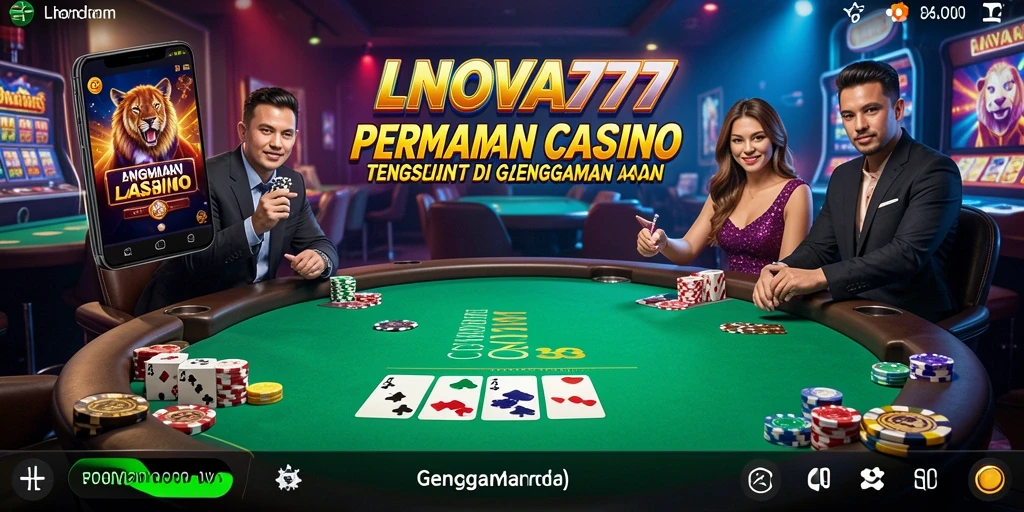 Tampilan menarik dari gameplay Live Casino LNOVA777 yang mengasyikkan.
