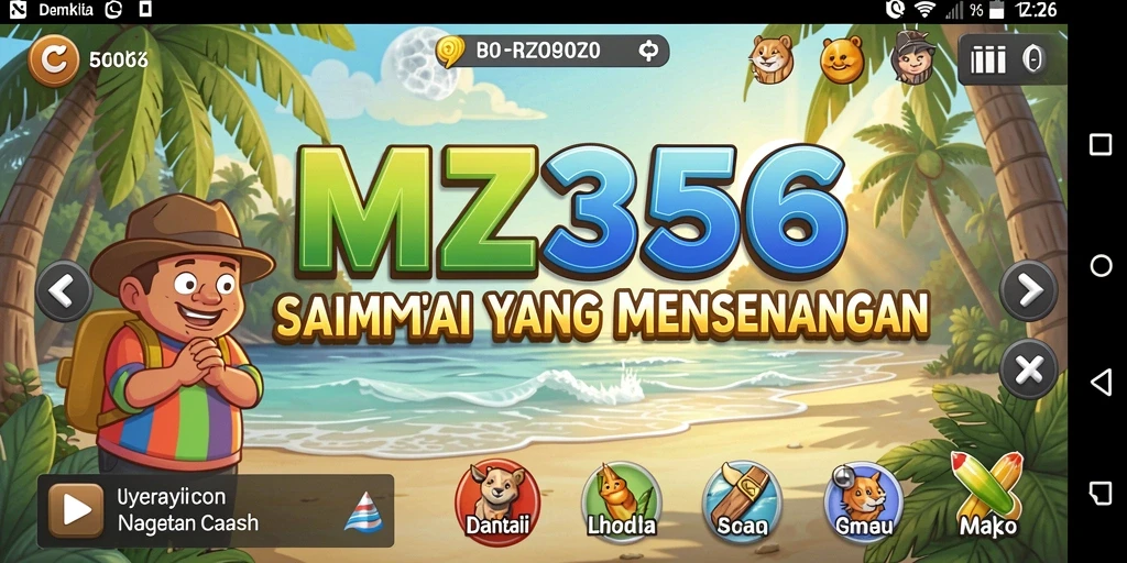 Screenshot gameplay MZ356 menampilkan aksi seru dalam permainan Casual.