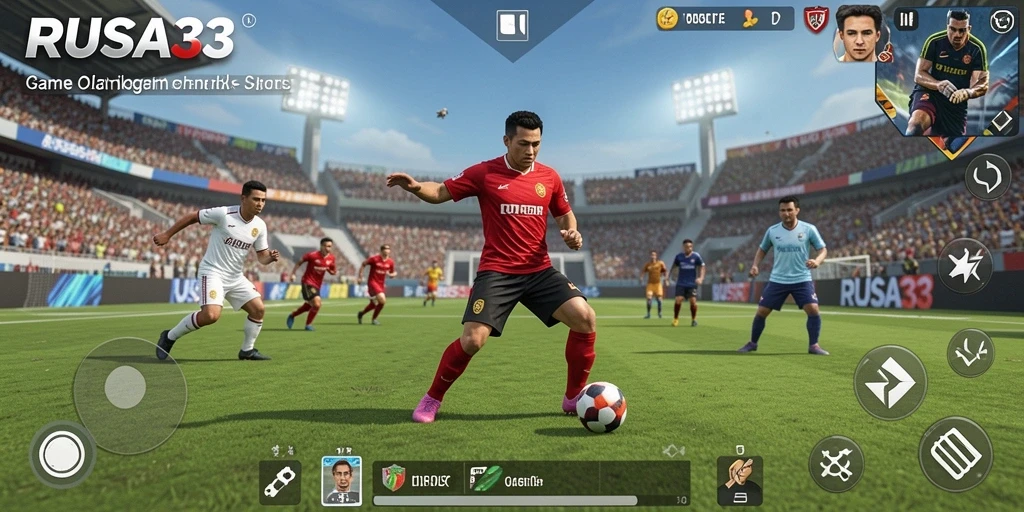 Tampilan keseruan gameplay di RUSA33 dengan berbagai olahraga.