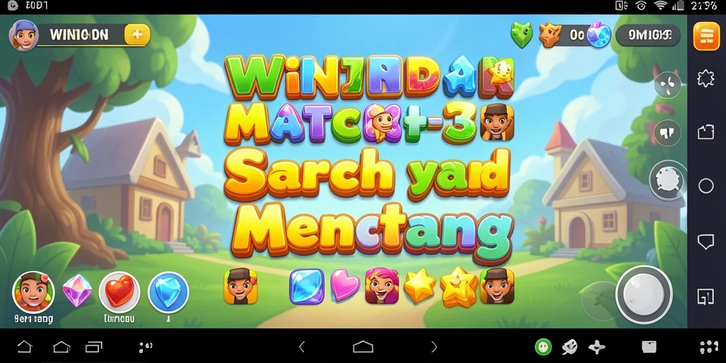 Tampilan gameplay seru di WINIDN yang menantang.